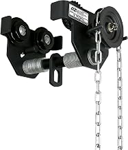OZ Lifting Products Geared Beam Trolley, 1-Ton Capacity, Model# OZ1GBT