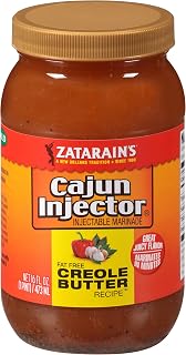 Zatarain's Cajun Injector Fat Free Creole Butter Recipe Injectable Marinade, 16 fl oz