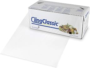 SealWrap Cling Classic Plastic Wrap, 24" Wide by 2000' Length, PVC, Clear
