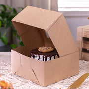SOUTHERN CHAMPION TRAY 8" x 8" x 4" / Brown / 256.0 cubic_inches Bakery Take Out Containers