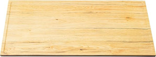Tablecraft Serving Tray, 20.75" x 12.75" x 0.625" Brown Melamine with Timber Decal, Fits Full Size Gastronorm Crates, Decorative Professional Serving Surface for Catering, Buffet, and Display