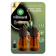 Essential Mist Diffuser Oil Refill by Air Wick – 0.67 Fl Oz (Pack of 2), Brown, Pack of 2, Model 6233800996