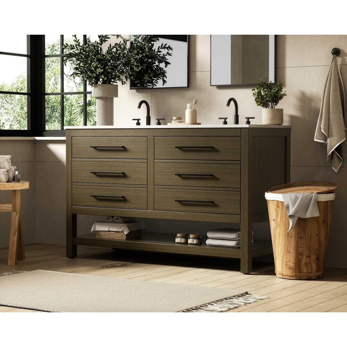 Bathroom Vanity Chestnut Brown by karson – Chestnut Brown