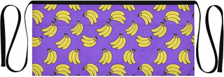 Kitchen Apron Banana | Unisex Server Apron with 3 Pockets, Adjustable for Waiters, Gardeners, Kitchen, BBQ, Painting and Restaurant Work