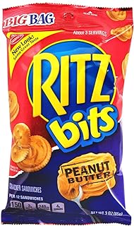 Peanut Butter Nabisco Ritz Bits Snack 3 Ounce