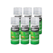 Rust-Oleum Clear / 11 Ounce (Pack of 6) / 1 Spray Paint