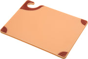 San Jamar Brown / 1 / 12"L x 9"W Cutting Boards