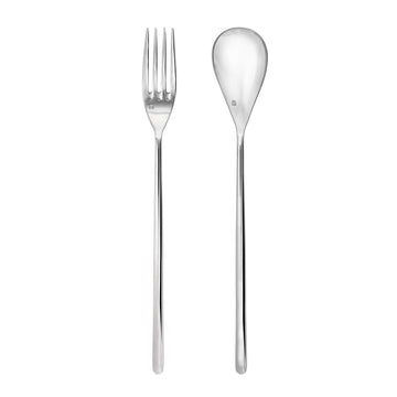 Dragonfly 18/10 Stainless Steel Hostess Serving Set by Fortessa – 10", Stainless Steel, Model 2PS-810-05