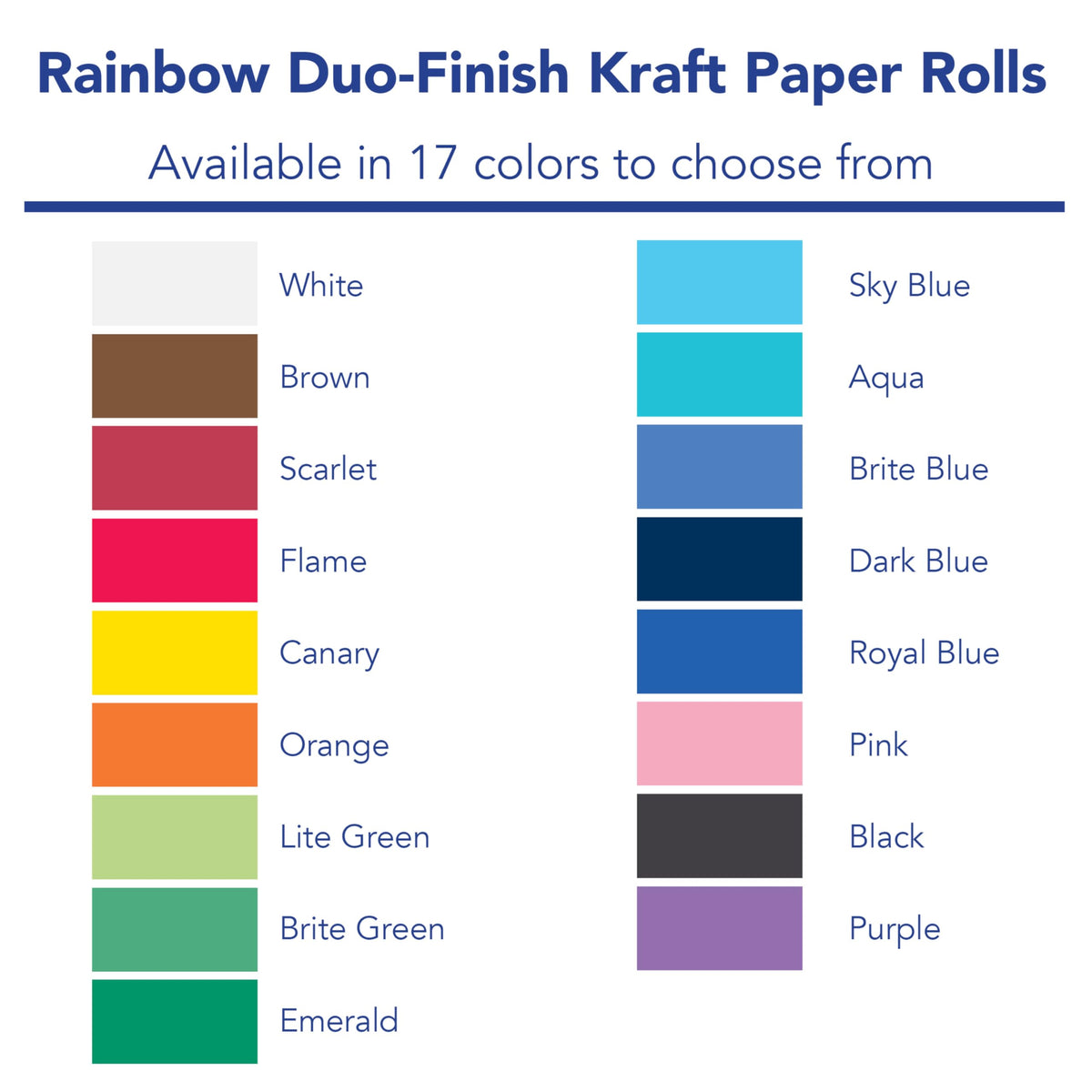 Pacon Aqua / 40 lb - 36 Inches x 100 Feet / Standard Kraft Paper