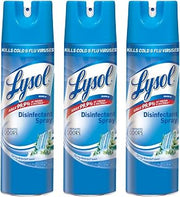 Lysol Professional Disinfectant Spray, Spring Waterfall, 19 oz (3 Pack)