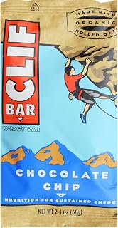 CLIF Bar Organic Chocolate Chip - Case of 12-2.4 Oz
