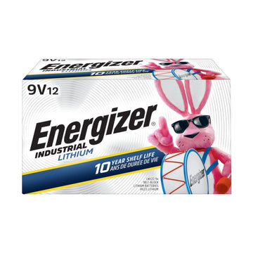 Industrial Lithium 9V Batteries by Energizer – True, Model LN522