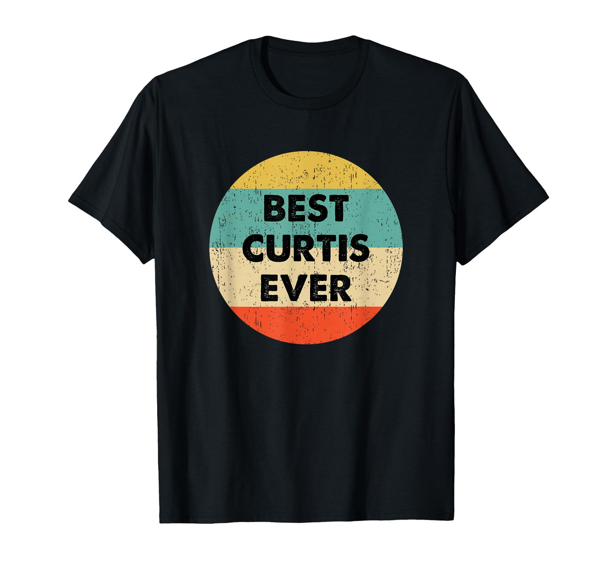 Curtis Name T-Shirt by Curtis Name Shirts & Gifts – Cotton, Black, Model 2GMA0H7PMPN