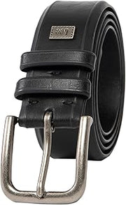 Lee Casual Mens Every Day Classic Belt with English Bevel Edges for Jeans