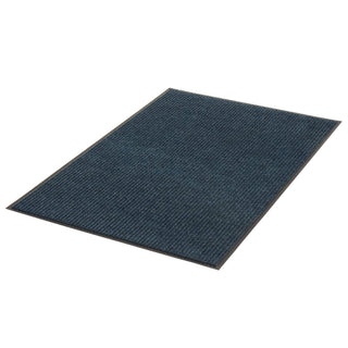 Deep Cleaning Ribbed Entrance Mat by Apache Mills – 4' x 6' (Rectangular), Polypropylene, Blue, Model 0103315054X6