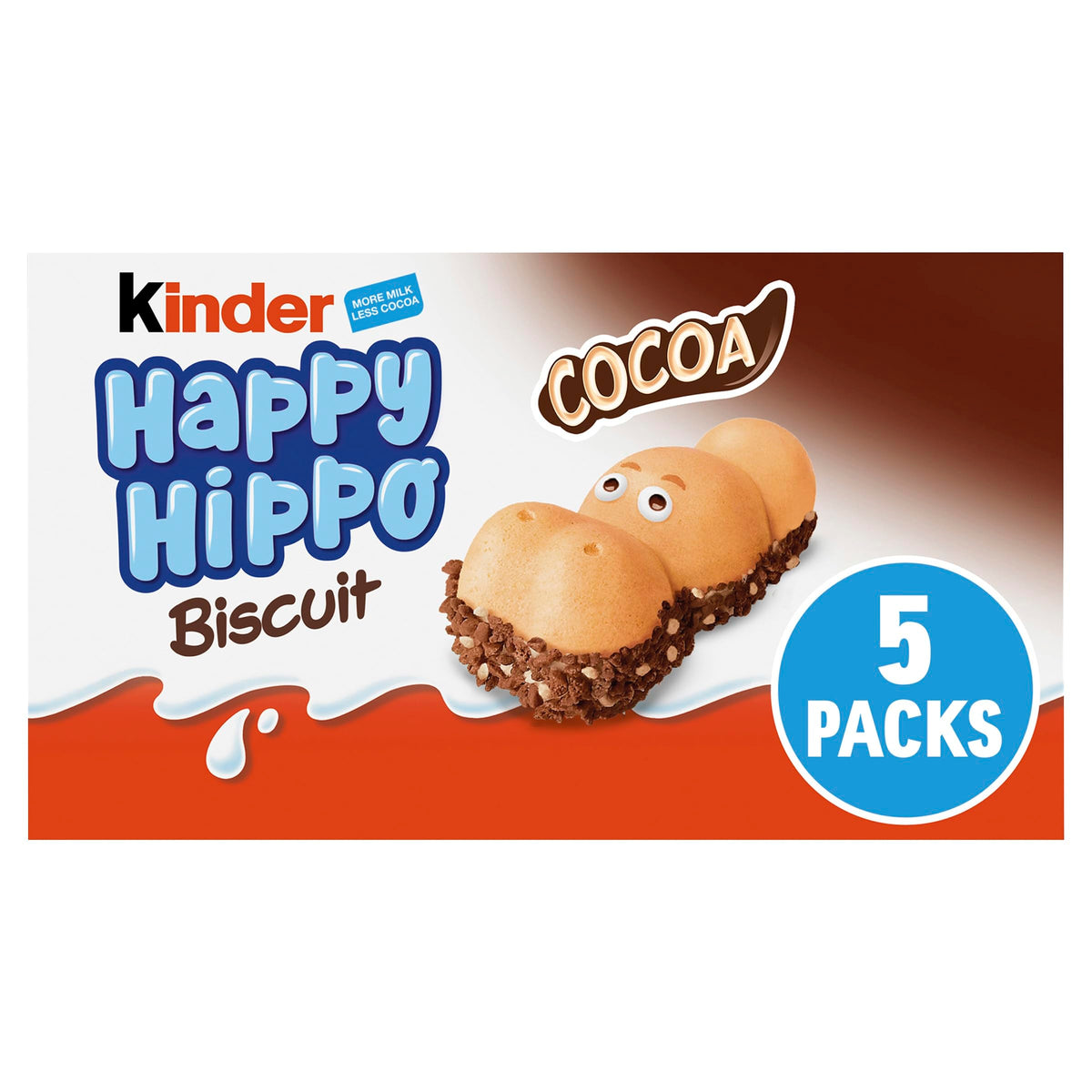 Happy Hippo Cocoa Cr?..Me T by Kinder – 0.37 Ounce (Pack of 10), brown, Pack of 10, Model TJ-HHP3-WHWK