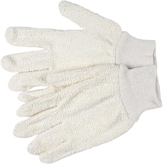 MCR Safety 9401KM Regular Weight Knit Wrist Cotton/Polyester Gloves, Medium