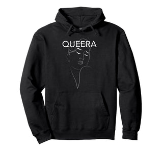 Queera - Curtis Cassell Pullover Hoodie by MAKING THE CUT – Linen, Black, Model G07BFEXSY58