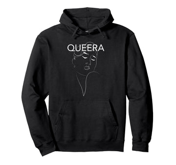 Queera - Curtis Cassell Pullover Hoodie by MAKING THE CUT – Linen, Black, Model G07BFEXSY58