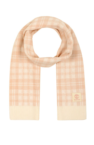 Women's Plaid Scarf by Timberland – One Size, Acrylic, Black, Model T101609