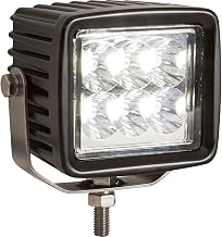 Buyers Products 1492237, 3 Inch Square LED Spot Light, Light Bar, Work Lights, Heavy Duty Flood Light, Off Road, Trucks, Trailers, ATV, Clear