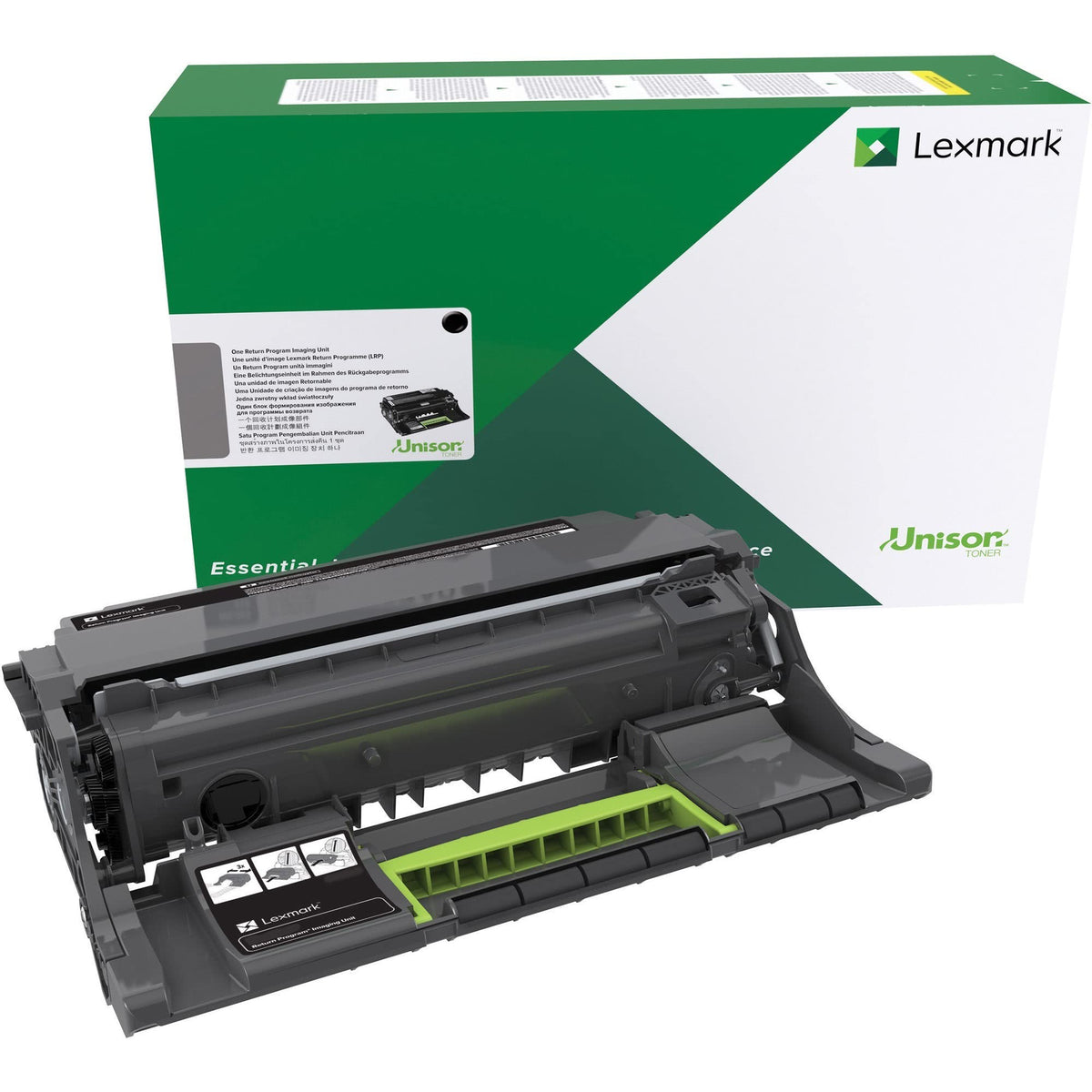 Black Return Program Imaging Unit Toner by Lexmark – 1, Black, Model 56F0Z00