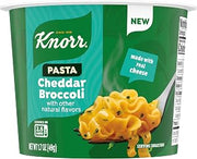 Knorr Cup Cheddar Broccoli Pasta Microwave in Minutes Real Cheese Quick 1PK