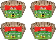 Melitta 8-12 Cup Basket Filter Paper (Natural Brown, 400 Count)