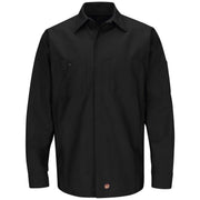 Red Kap XX-Large Tall / Black / Long Sleeve Solid Crew Shirt Clothing