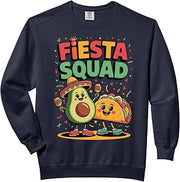 Fiesta Squad Drinking Comfort Colors Adult Sweatshirt