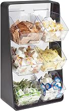 Classic Removable Compartment Condiment Holder by CAL-MIL – Bamboo Wood, Check Images, Model 3569-6-13