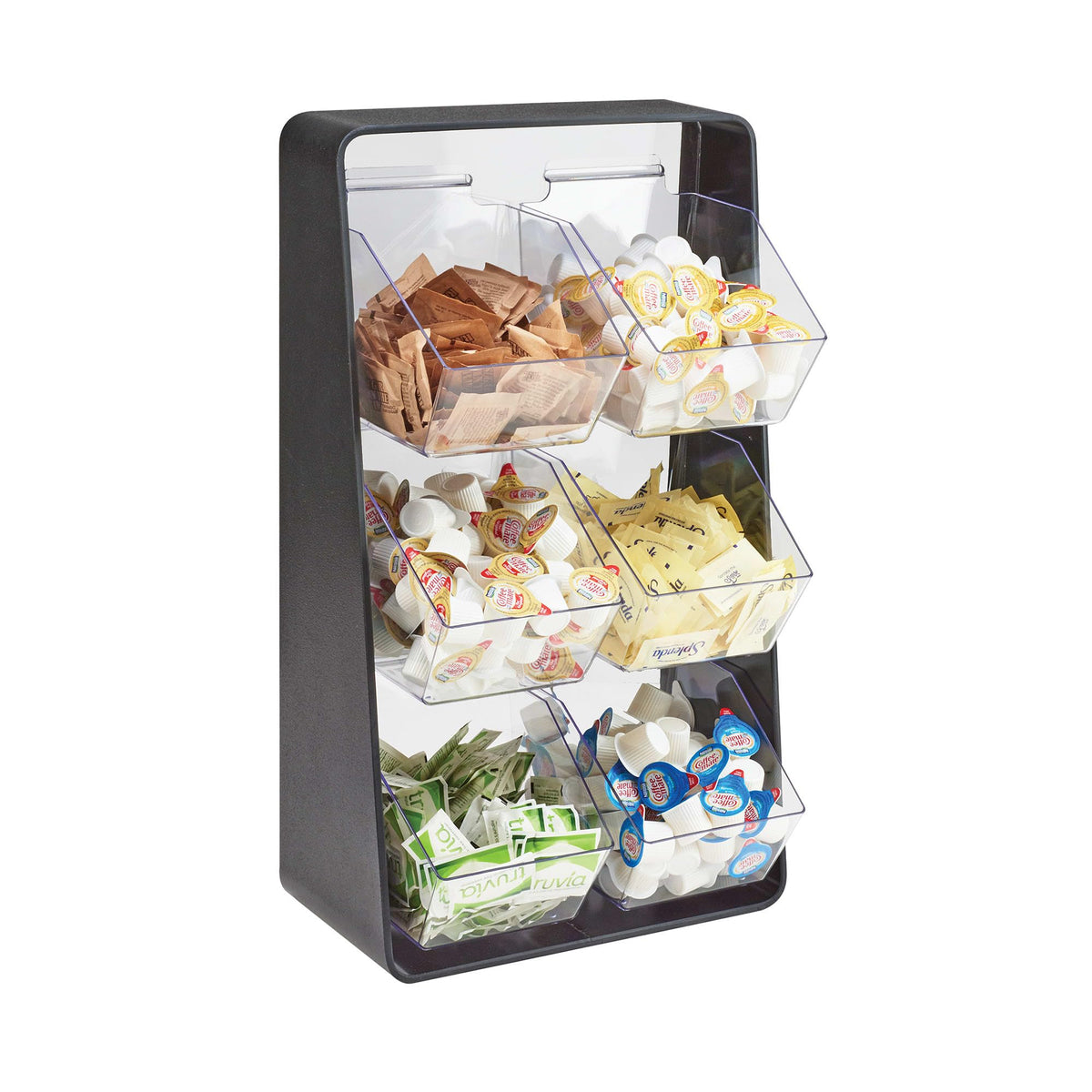 Classic Removable Compartment Condiment Holder by CAL-MIL – Bamboo Wood, Check Images, Model 3569-6-13