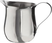 Adcraft HBC-5/PKG 5-Ounce Stainless Steel Bell Creamer (Pack of 4)