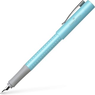 Faber-Castell Grip Pearl Edition B Fountain Pen - Turquoise