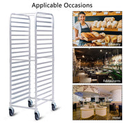 ReunionG 20 Tiers / Silver / 400.0 pounds Bakery Racks