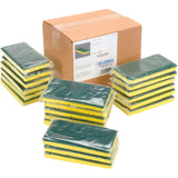 Heavy Duty Scrub Sponge by Global Industrial – Polyester, Yellow, Model 551011