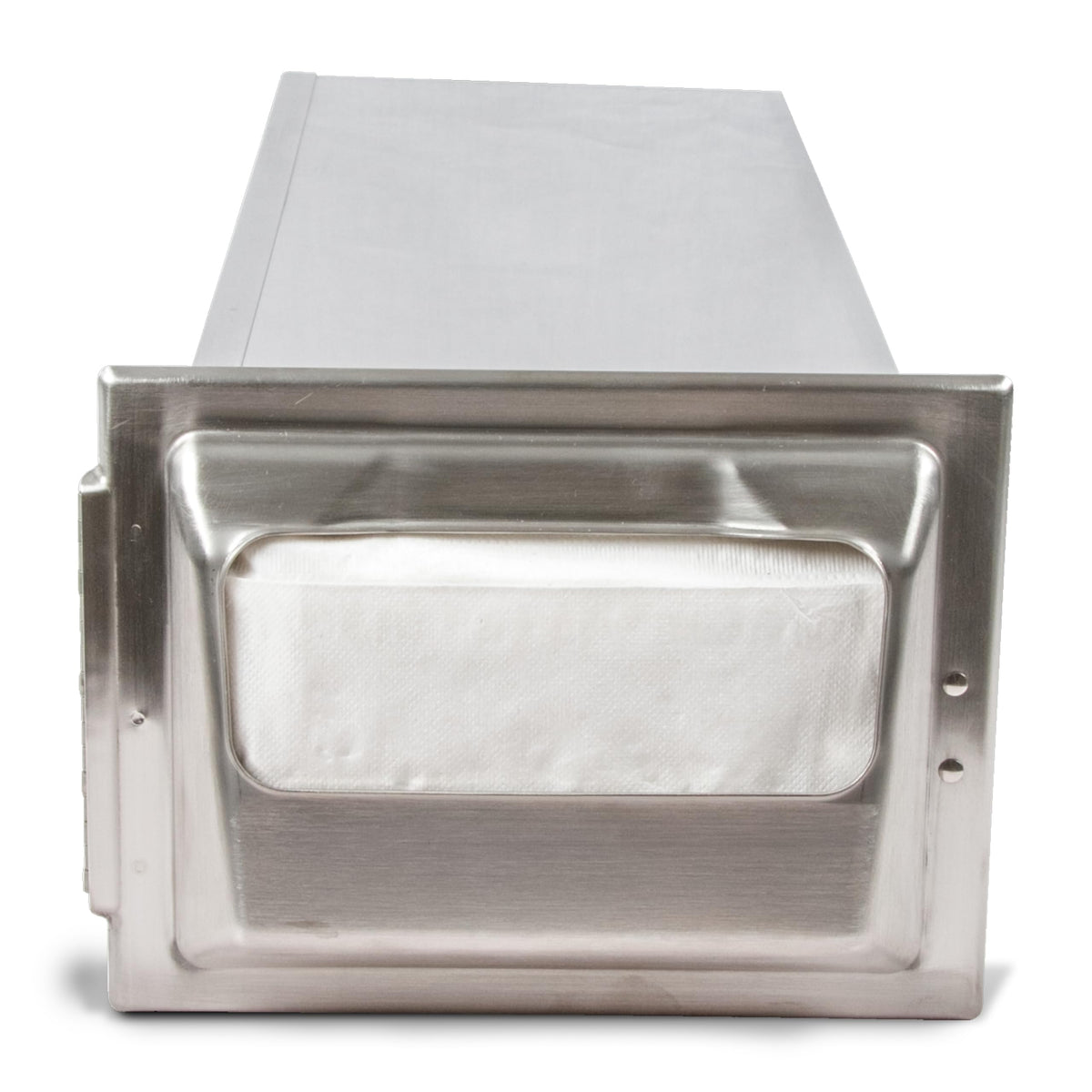 H2001 Stainless Steel in-Counter Fullfold Classic Napkin Dispenser by San Jamar – Stainless Steel, Stainless, Model H2001SS