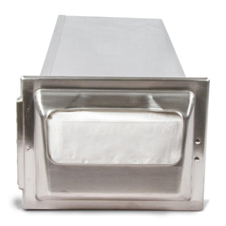 H2001 Stainless Steel in-Counter Fullfold Classic Napkin Dispenser by San Jamar – Stainless Steel, Stainless, Model H2001SS