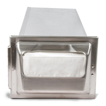 H2001 Stainless Steel in-Counter Fullfold Classic Napkin Dispenser by San Jamar – Stainless Steel, Stainless, Model H2001SS