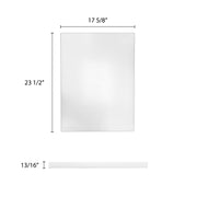 Excellanté 24"L x 18"W / White / 1 Cutting Boards