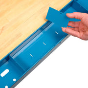 60"W Workbench Tool Organizer and Sorting Tray by Global Industrial – Steel, Blue, Model 319350