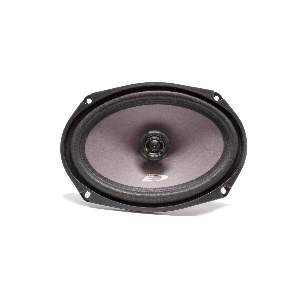 6x9 2-Way Coaxial Speakers (Pair) by Alpine – Long Fiber Natural Pulp, High Polymer Foam, black, Model SXE-6926S