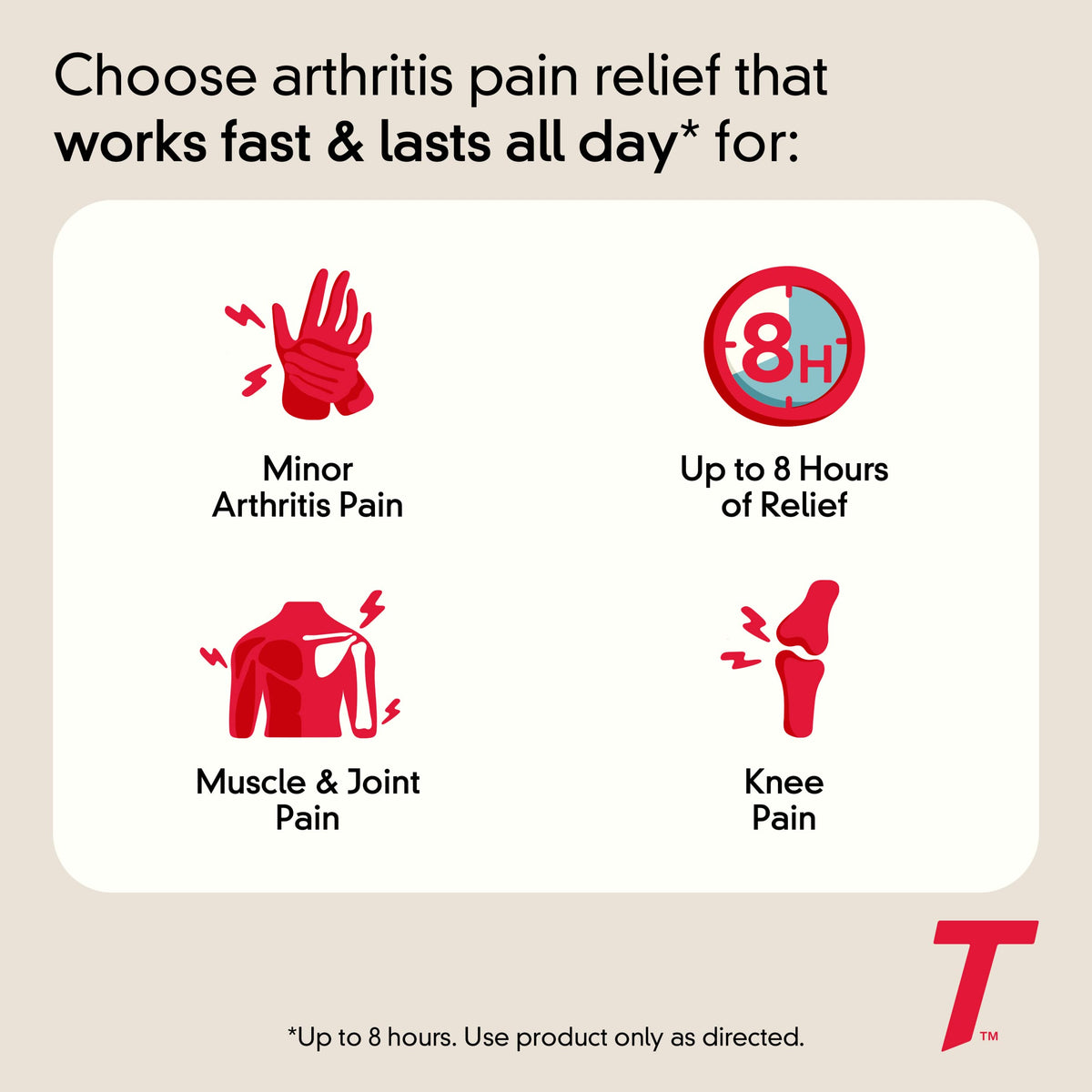 8 HR Arthritis Pain Extended Release 650 mg Caplets 225 ea (3 Pack) by Tylenol – 225 Count (Pack of 1), Pack of 3, Model PPAX1144080