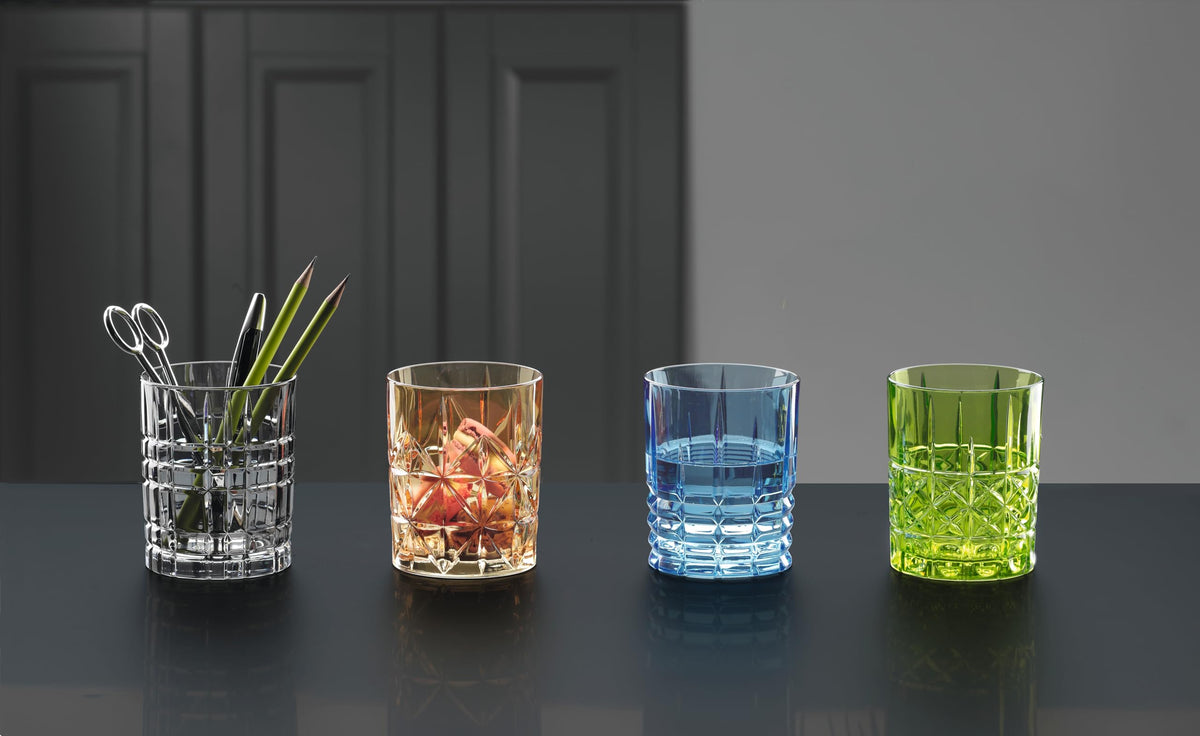 Highland Tumbler by Nachtmann – 12 Ounces, 12 fluid_ounces, Crystal Glass, Reseda, Model 97444