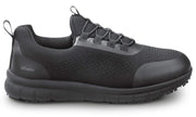 Womens Black MaxTrax Soft Toe SRO Slip-On Athletic 9.5 M by SR Max – 9.5, Rubber, Black, Model Anniston