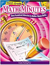 Creative Teaching Press Math Minutes Book, Grade 3 (One Hundred Minutes to Better Basic Skills)