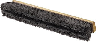 Sparta Flo-Pac Plastic Floor Sweep with Wire Center for Cleaning, 24 Inches, Black, (Pack of 12)