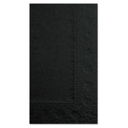 Hoffmaster 180513 Dinner Napkin – Regal Embossed Border, 2 Ply, 1/8 Fold, 15" x 17" Unfolded (4.25" x 7.5" Folded), (Case of 1,000) , Black