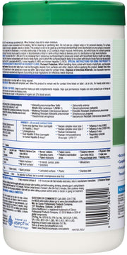 Healthcare Hydrogen Peroxide Cleaner Disinfectant Wipes by Clorox – 95 Count (Pack of 1), Bamboo, White, Model 30824