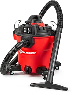Vacmaster VBVCM1211 1101 12-Gal 6 Peak HP Wet/Dry Vac w. Detachable Blower